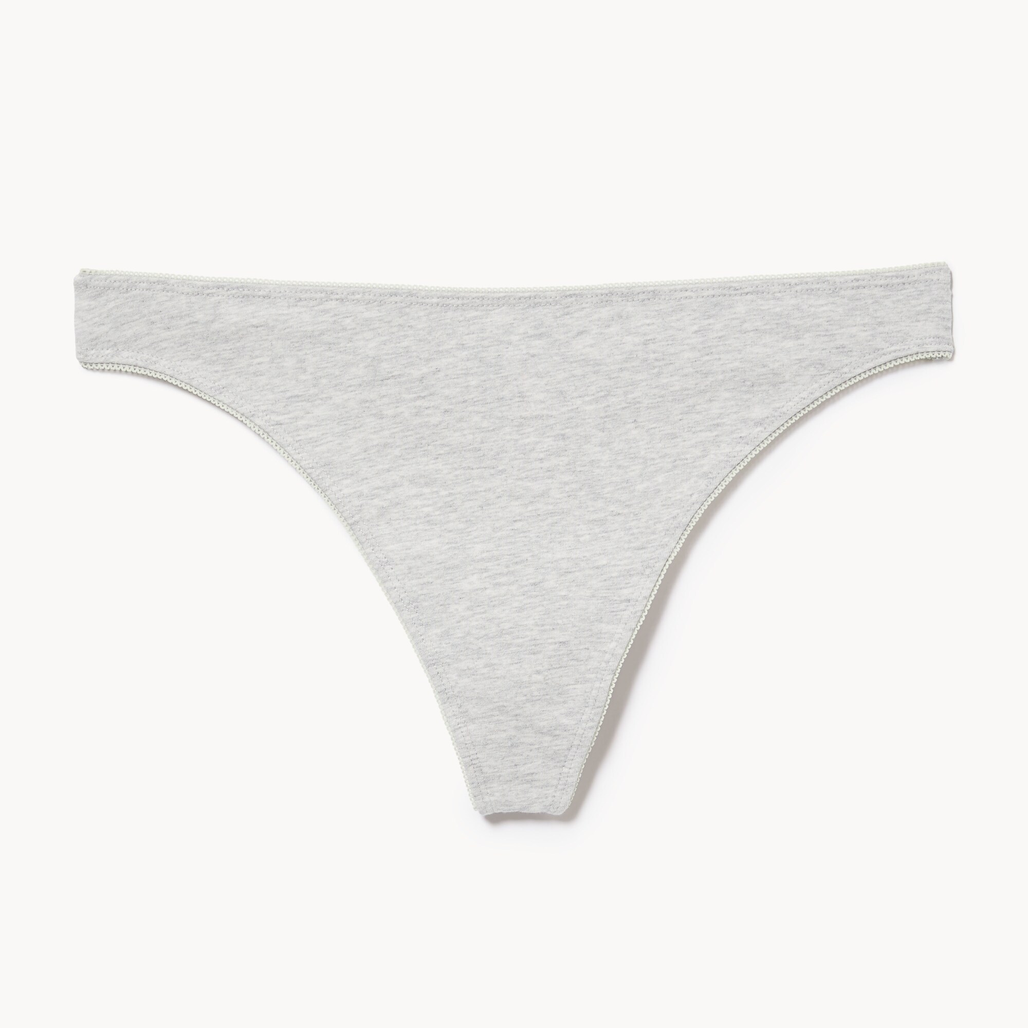 Tanga à bordure festonnée