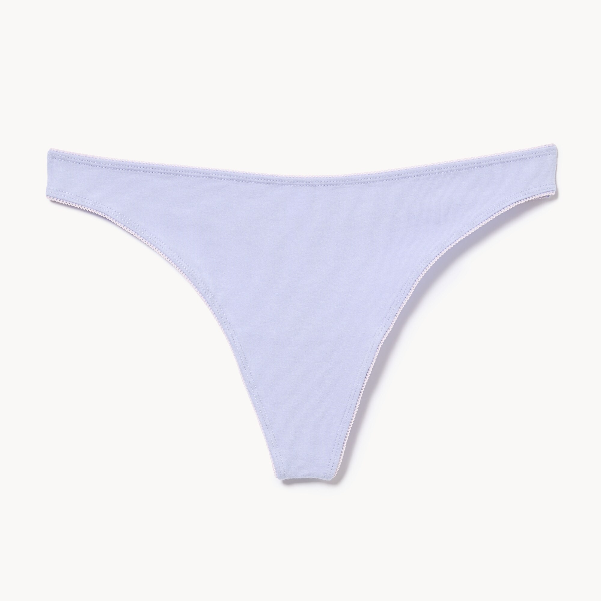 Tanga à bordure festonnée