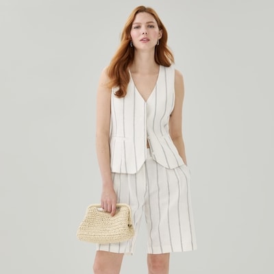 Joe Fresh Linen Blend Striped Short 1 ea, $35.00/1ea