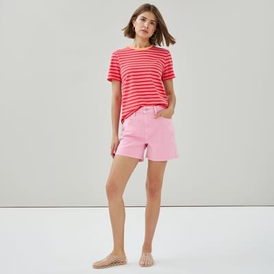 High Rise Short - Pink