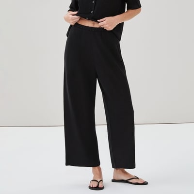 Cropped Pull-On Pant - JF Black