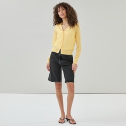 Joe Fresh Cardigan translucide à col en V 1 ea, 35,00 $/1ch