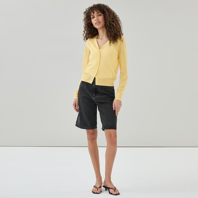 Joe Fresh Cardigan translucide à col en V 1 ea, 35,00 $/1ch