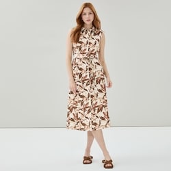 Joe Fresh Linen Cotton Midi Shirt Dress - 1 ea | Atlantic Superstore Joe Fresh Linen Cotton Midi Shirt Dress - 1 ea | Atlantic Superstore