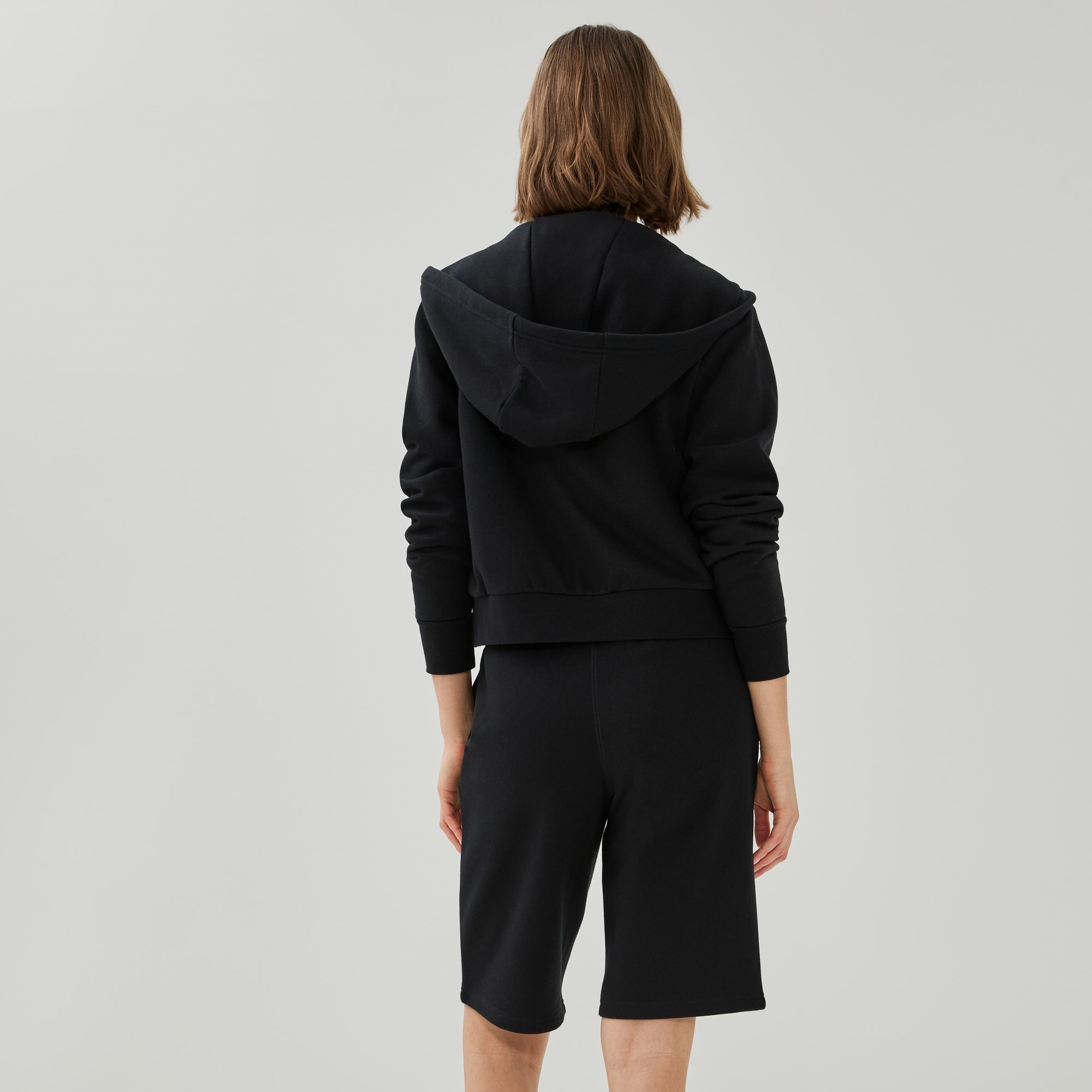 Active Essential Fleece Short in Black from Joe Fresh