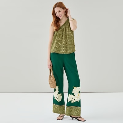 Joe Fresh Printed One-Shoulder Tank   1 ea, $29.00/1ea