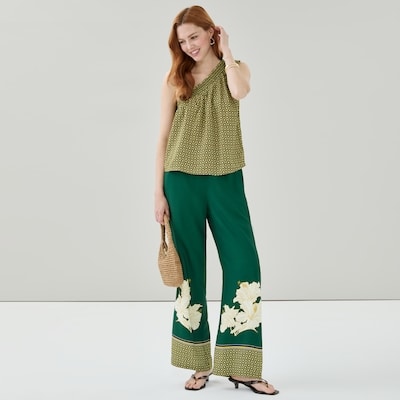 Joe Fresh Printed One-Shoulder Tank   1 ea, $29.00/1ea