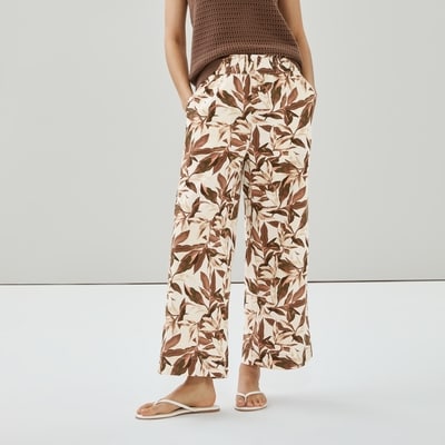 Joe Fresh Linen Cotton Printed Wide Leg Pant 1 ea, $35.00/1ea