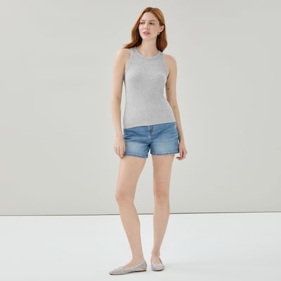 Joe Fresh Ribbed Racerback Tank  1 ea, $19.00/1ea