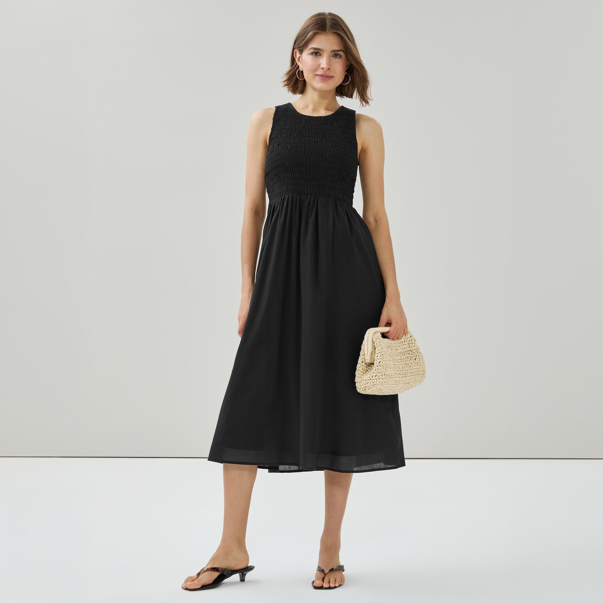 stretch mini dress Stretch Net Draped Dress