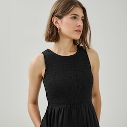 Joe Fresh Smocked Tank Midi Dress - 1 ea | Fortinos