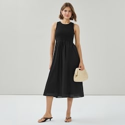 Joe Fresh Smocked Tank Midi Dress 1 ea, $49.00/1ea