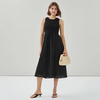 Joe Fresh Smocked Tank Midi Dress 1 ea, $49.00/1ea
