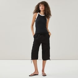 Joe Fresh Linen Cotton Cropped Pant - 1 ea | Real Canadian Superstore