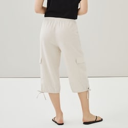 Joe Fresh Linen Cotton Cropped Pant - 1 ea | Dominion Stores of