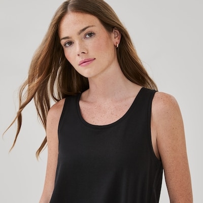 Relaxed Tank - JF Black