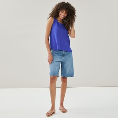 Relaxed Tank - Blue