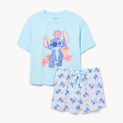 Disney Stitch Sleep Set - Light Blue