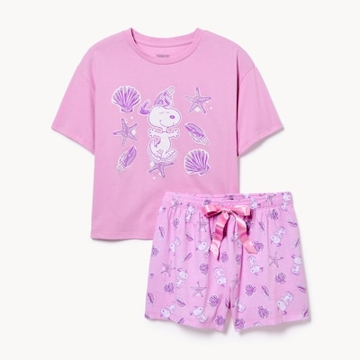 Peanuts Snoopy Sleep Set - Lavender