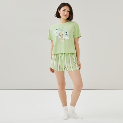 Looney Tunes Tweety Sleep Set - Light Green