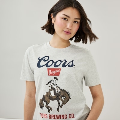 Coors Original Graphic T-Shirt - Light Grey Mix
