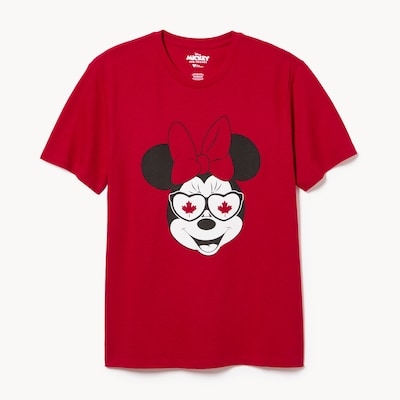 Disney Minnie Mouse Canada T-Shirt - Red