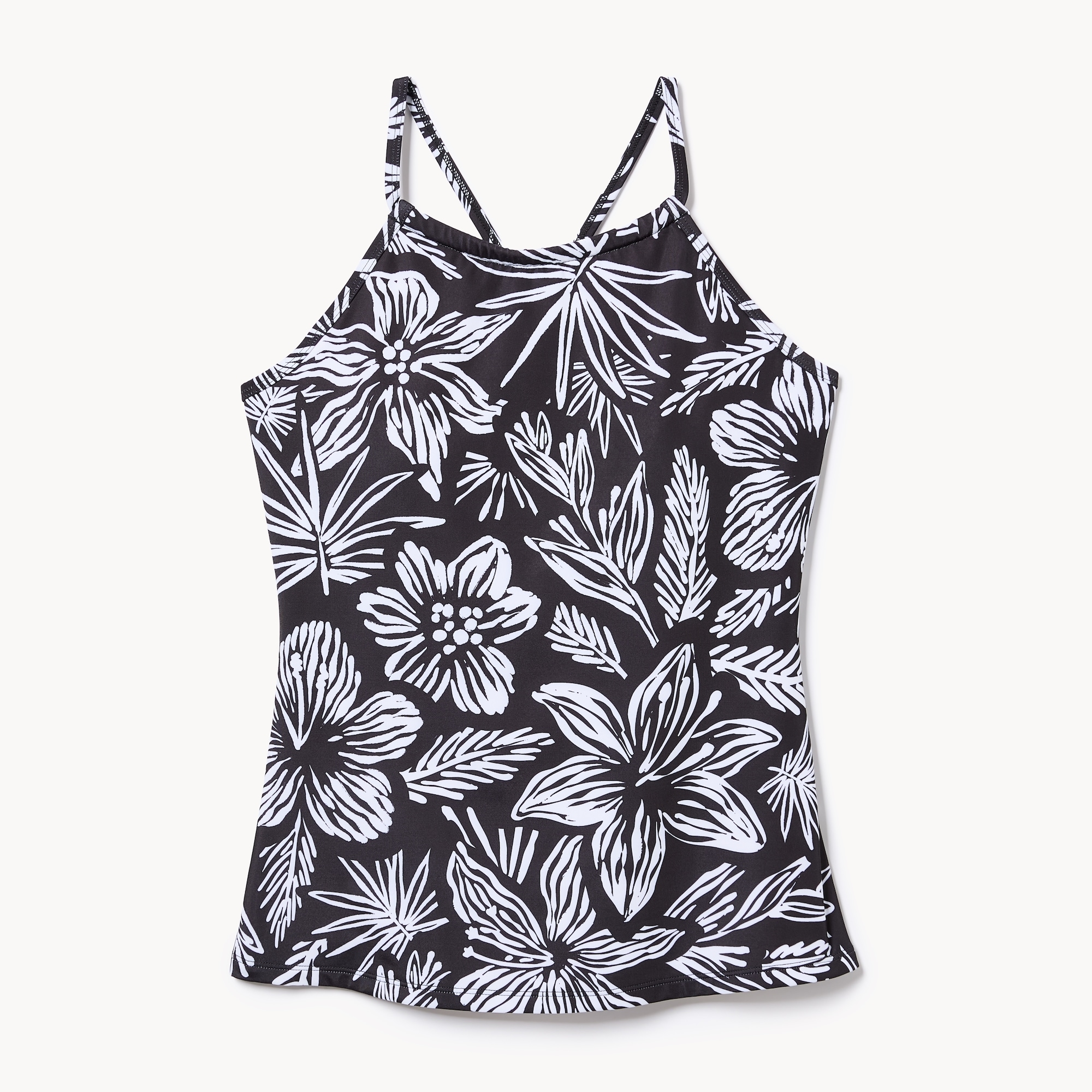 Tankini couvrant imprimé