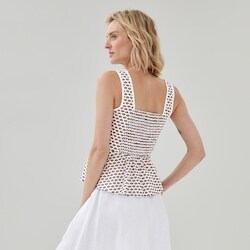 Joe Fresh Printed Peplum Blouse - 1 ea | Loblaws