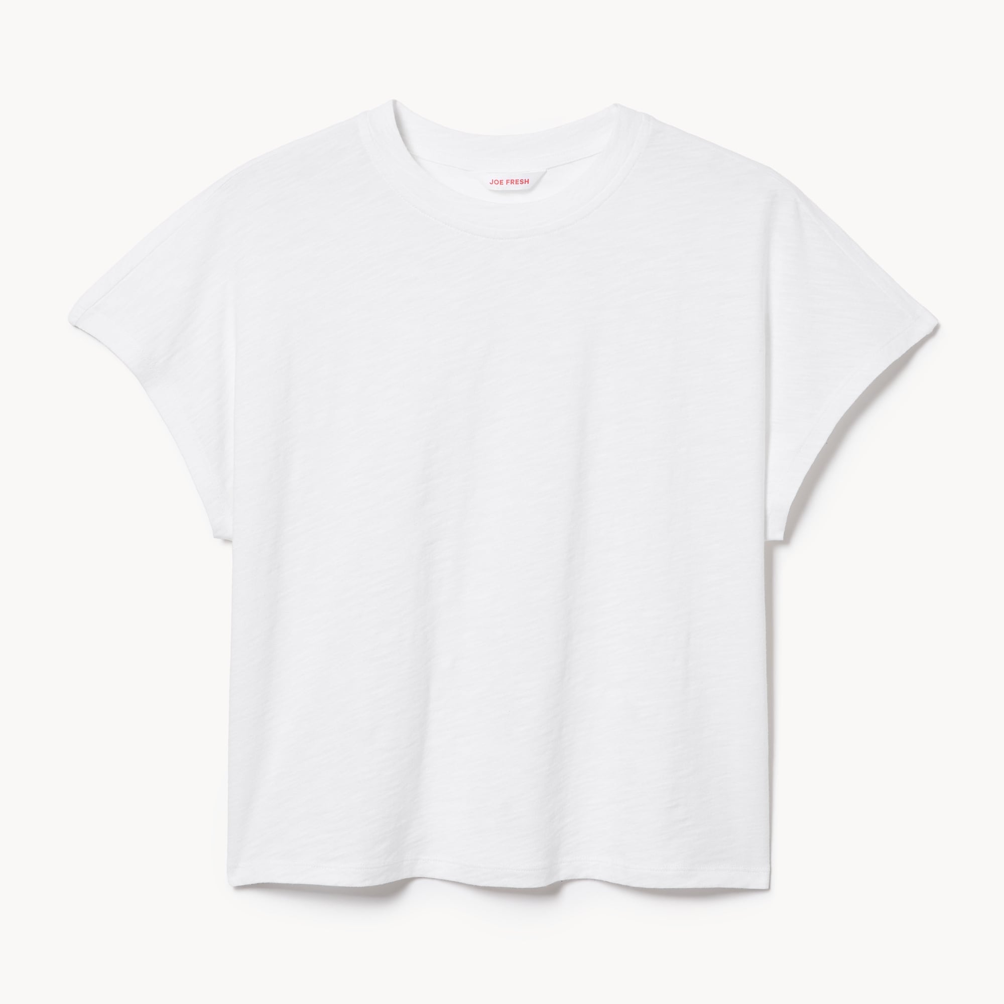 Washed Dolman T-Shirt in Bright White from Joe Fresh
