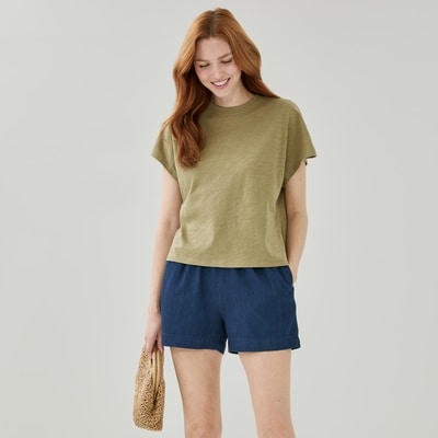 Joe Fresh T-shirt délavé à manches chauve-souris 1 ea, 19,00 $/1ch