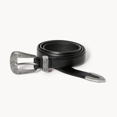Western Belt - Black