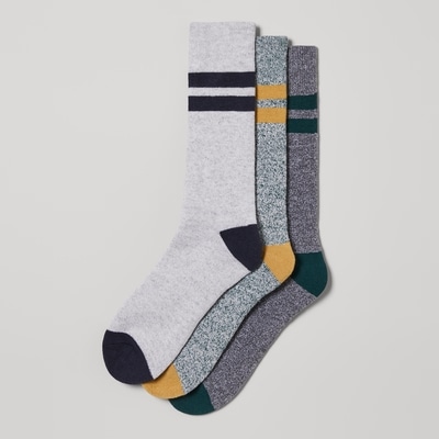 Joe Fresh Men's 3 Pack Boot Socks 1 ea, $8.00/1ea