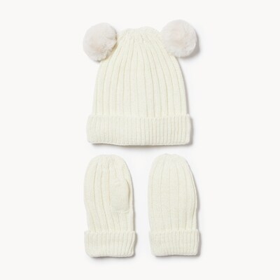 Ensemble 2pices avec bonnet pour filles