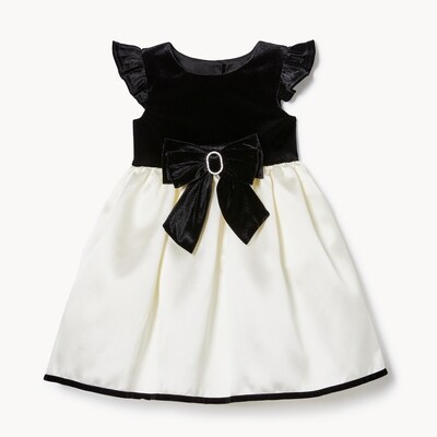 Robe en velours Blueberi Boul. pour petites filles