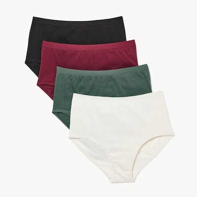 Joe Fresh Ensemble de 4 culottes en coton biologique 1 ea, 16,00 $/1ch