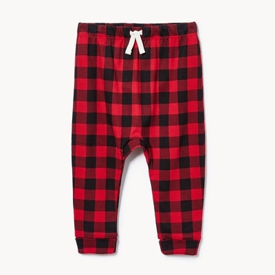 Baby Boys' Printed Harem Pant - Red