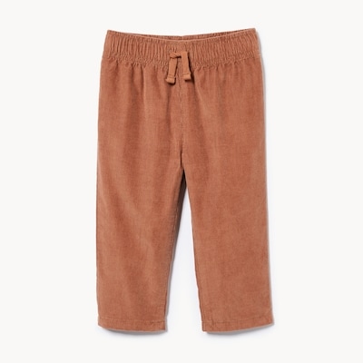 Pantalon doublé en velours côtelé, bébés garçons - Chamelle