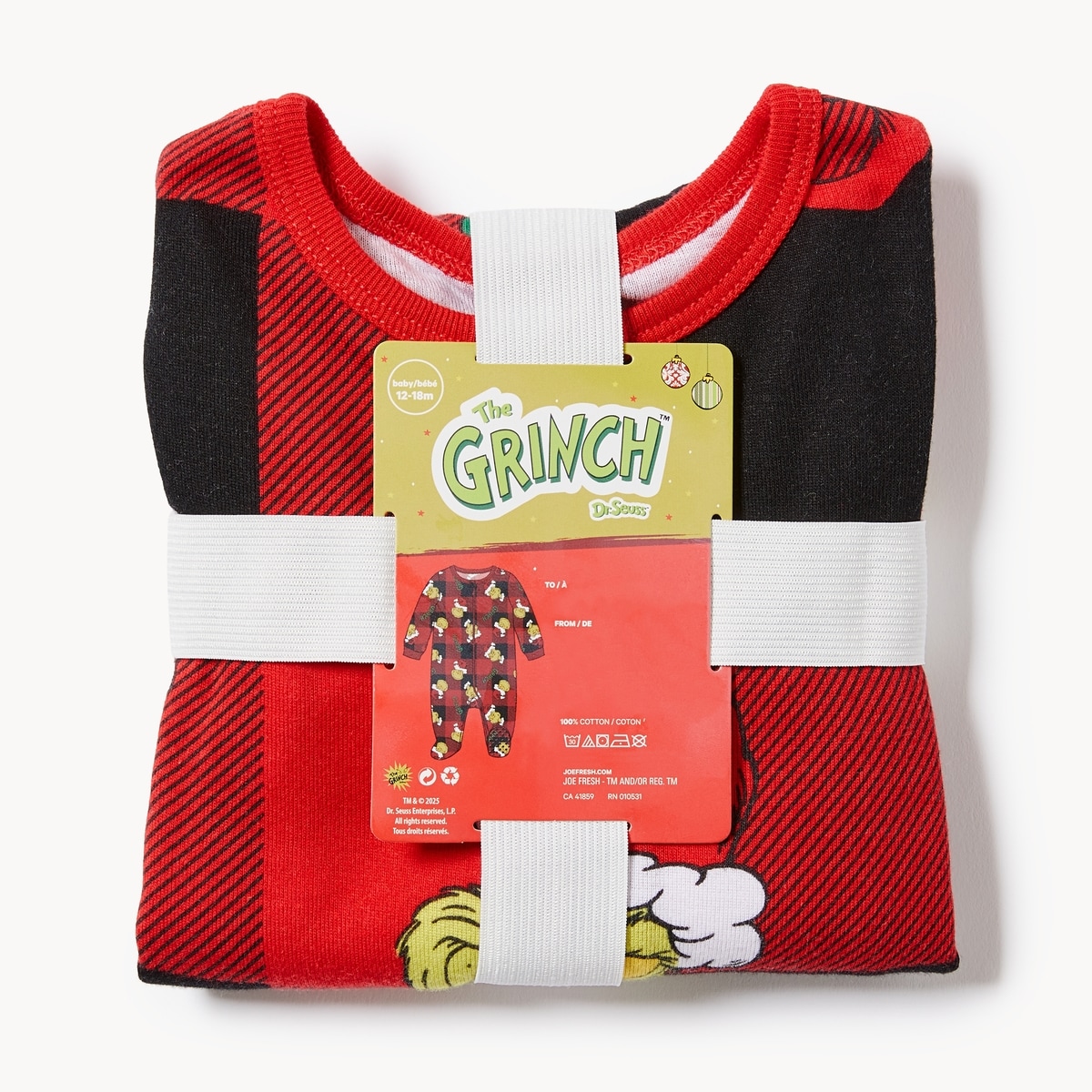Joe Fresh Dormeuse à pieds Grincheux pour bébés 1 ea, 19,00 $/1ch