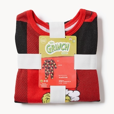 Dormeuse à pieds Grincheux pour bébés - Rouge
