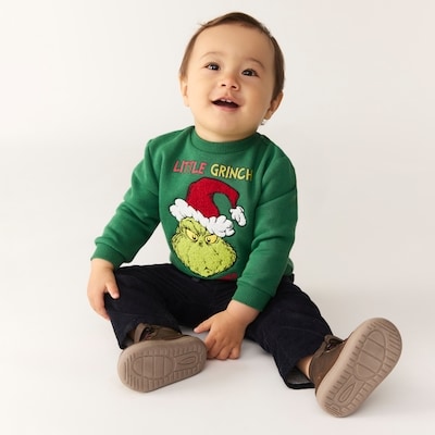 Joe Fresh Baby Boys' Grinch Festive Graphic Sweatshirt 1 ea, $19.00/1ea