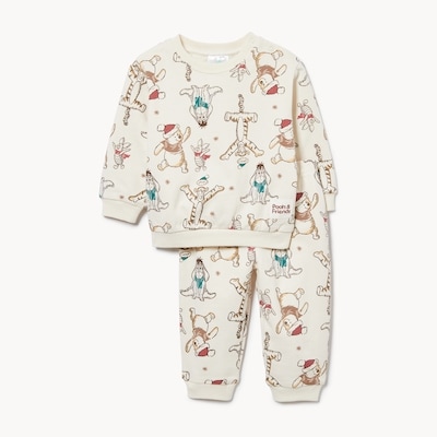 Ensemble Winnie l’ourson de Disney, bébés garçons - Crème