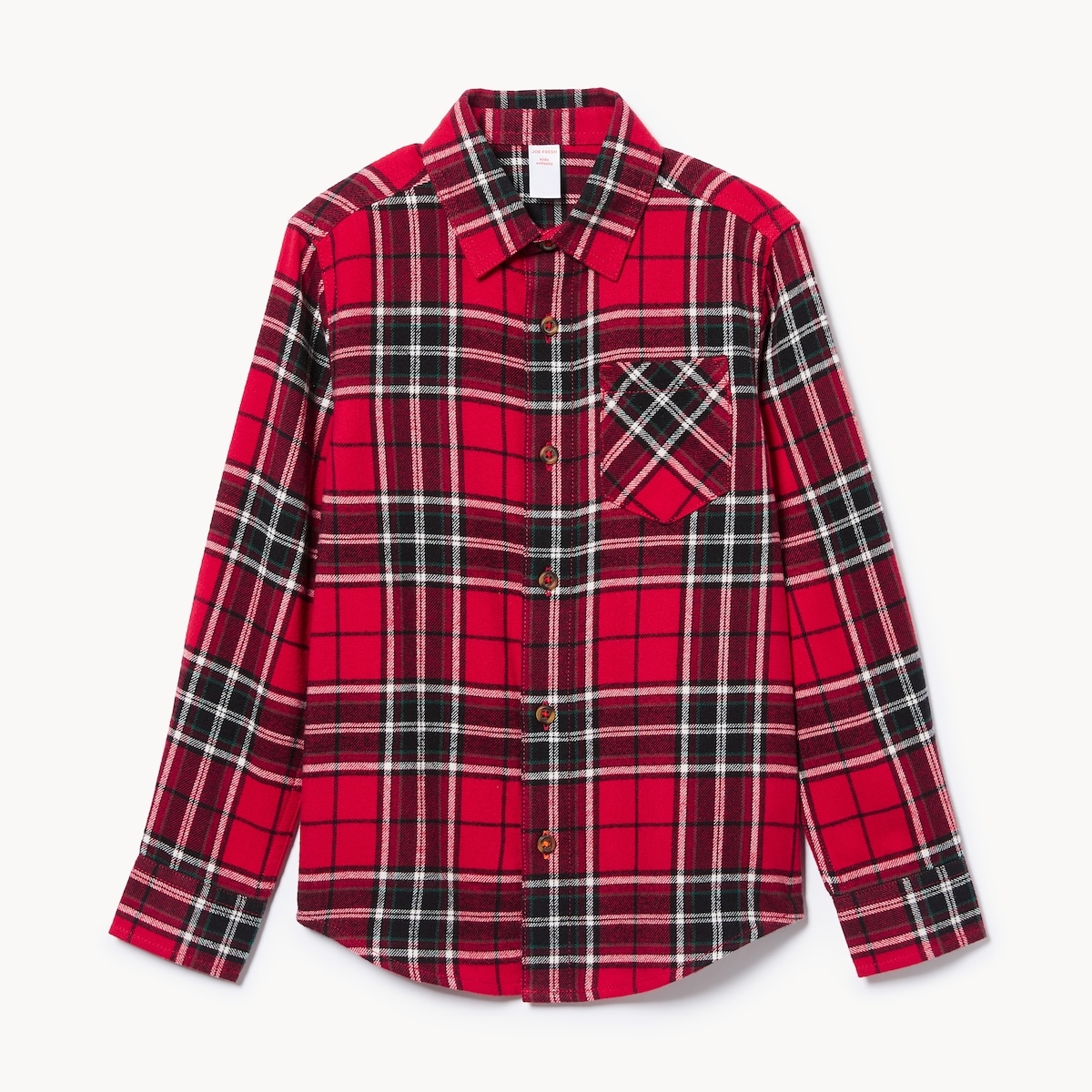 Kid Boys' Plaid Flannel Shirt
