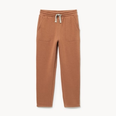 Kid Boys' Fuzzy Fleece Jogger - Camel
