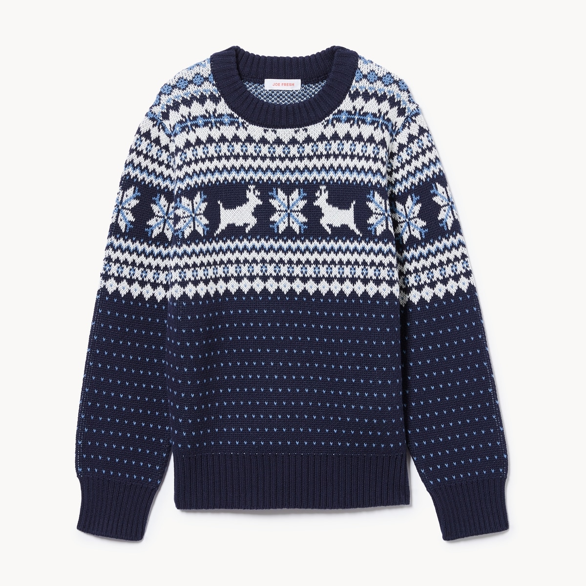 Chandail en tricot jacquard pour garons