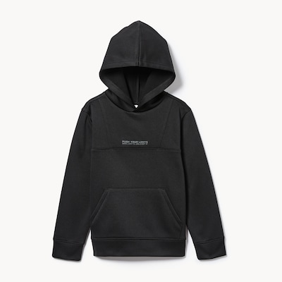 Kid Boys' Active Fleece Hoodie - JF Black