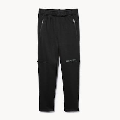 Pantalon sport en molleton pour garçons - Noir JF