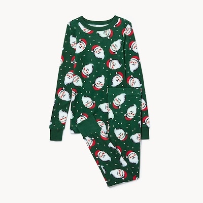 Ensemble pyjama des Fêtes pour garçons - Vert