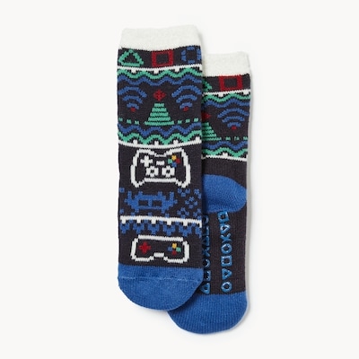 Kid Boys' Cabin Crew Socks - Blue