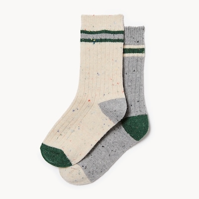 Kid Boys' 2-Pack Ultra-Soft Crew Socks - Multi