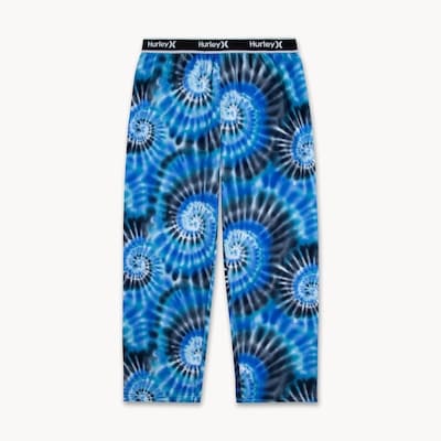 Pantalon de nuit motif de spirales Hurley, garçons - Bleu